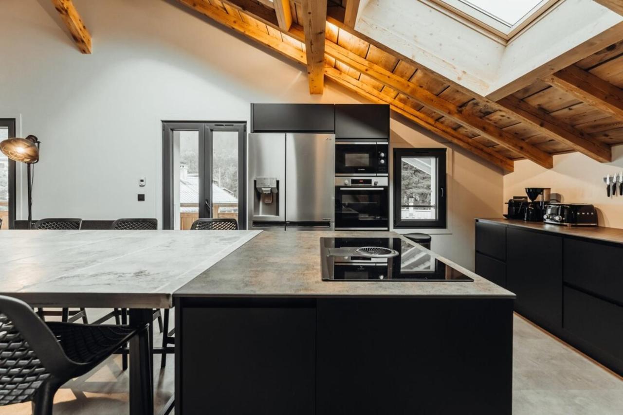 Luxurious 3-Bedroom Flat With Sauna And Garage Chamonix ภายนอก รูปภาพ