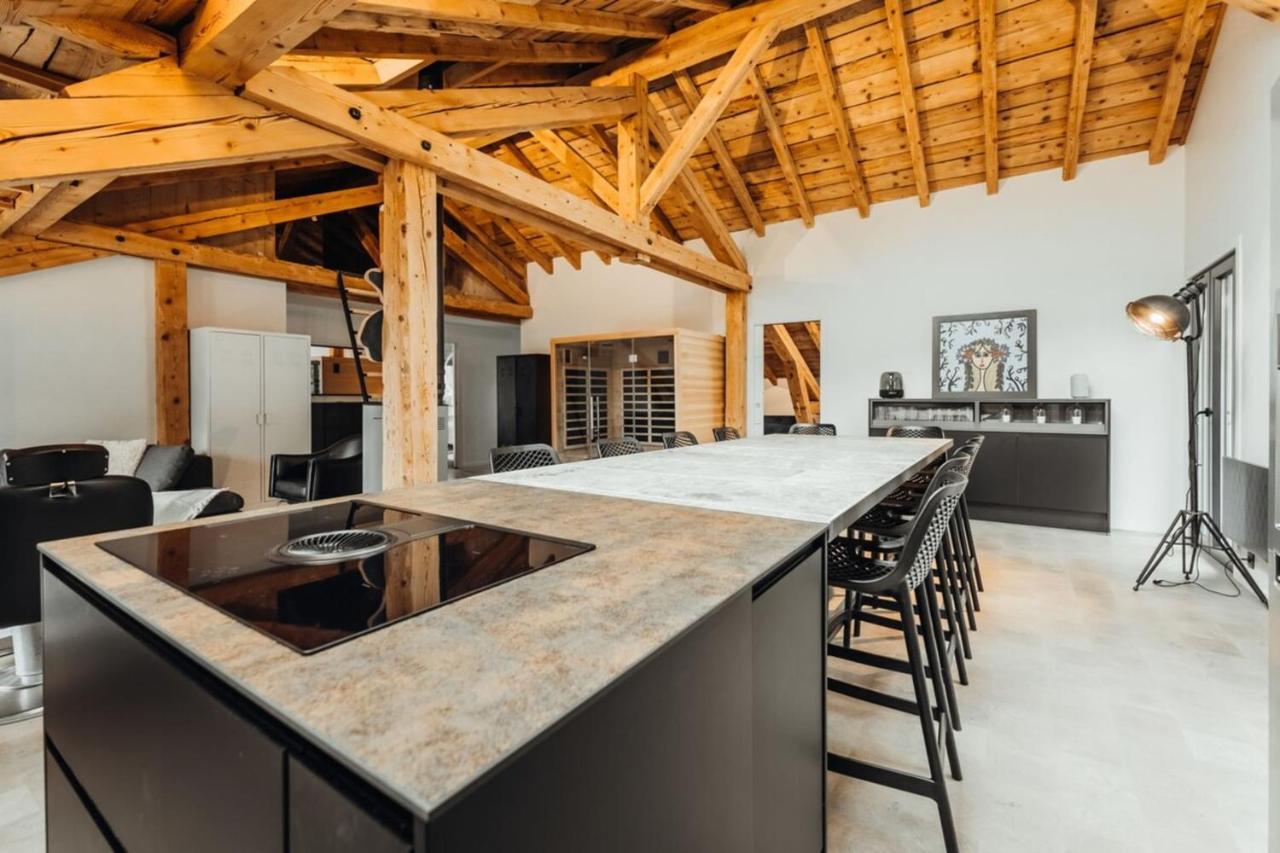 Luxurious 3-Bedroom Flat With Sauna And Garage Chamonix ภายนอก รูปภาพ