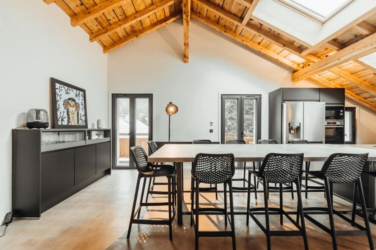 Luxurious 3-Bedroom Flat With Sauna And Garage Chamonix ภายนอก รูปภาพ