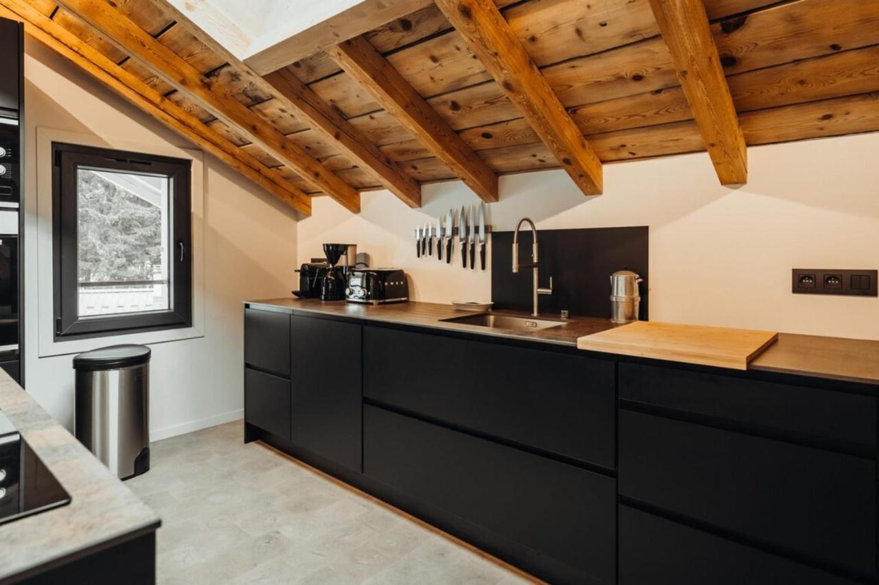 Luxurious 3-Bedroom Flat With Sauna And Garage Chamonix ภายนอก รูปภาพ